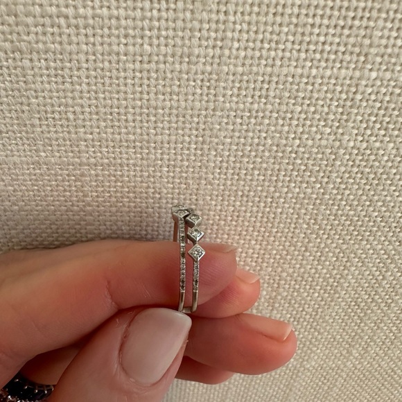 Stacked diamond ring - Picture 9 of 9